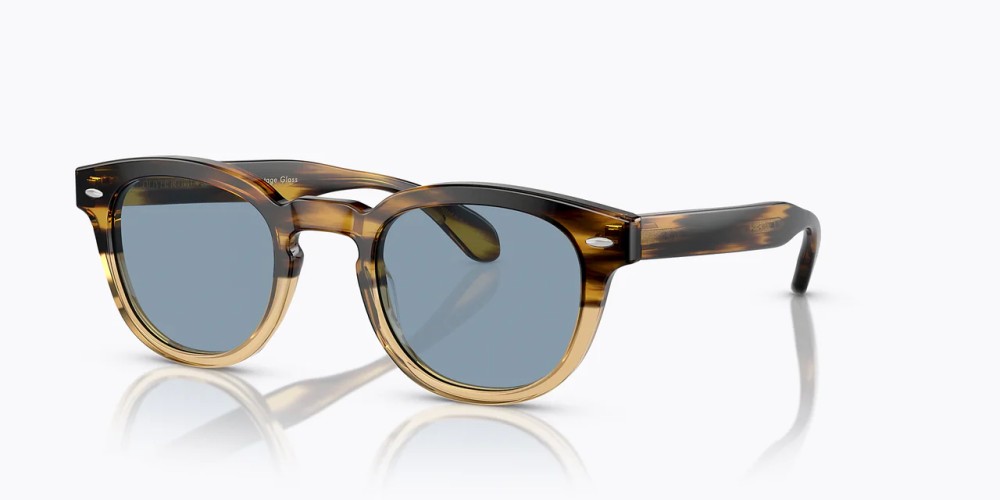 OLIVER PEOPLES OV5036S SHELDRAKE SUN - 170356 - 49 Lunettes de soleil Canarywood dégradé Phantos