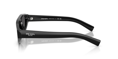 PRADA PR C02S - 16K08Z - 57 Lunettes de soleil Noir Angulaire