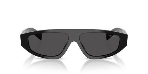 PRADA PR C02S - 16K08Z - 57 Lunettes de soleil Noir Angulaire