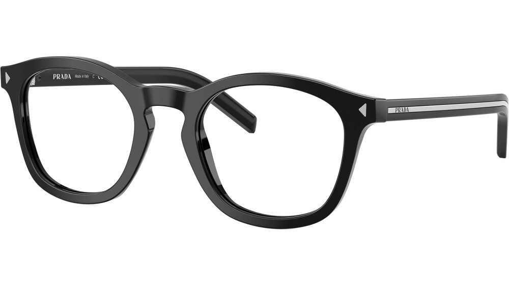 PRADA PR C04V - 16K1O1 - 51 Cadres optiques Black Pillow (Rounded)