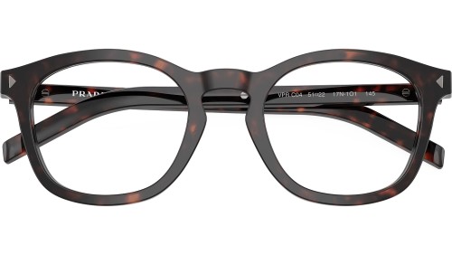 PRADA PR C04V - 17N1O1 - 51 Cadres optiques Pillow (Rounded)