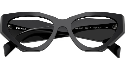 PRADA PR C07V - 16K1O1 - 54 Cadres optiques Noir Œil de chat