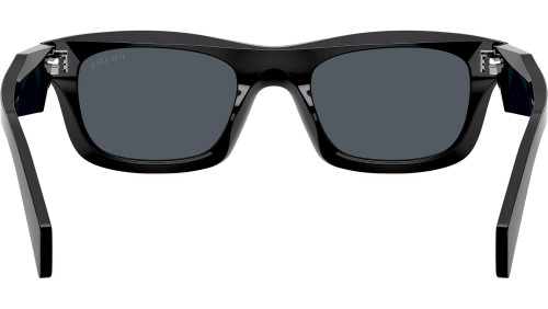 PRADA PR C06S - 16K70B - 50 Lunettes de soleil Noir Coussin arrondi
