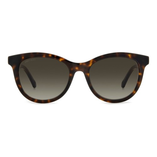 Jimmy Choo ANNABETH/S - 086HA - 51 Lunettes de soleil Havana Pillow (Rounded)