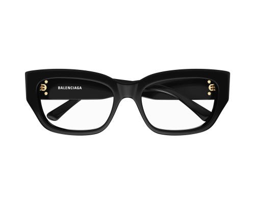 Balenciaga BB0363O - 001 - 54 Cadres optiques Noir Angulaire