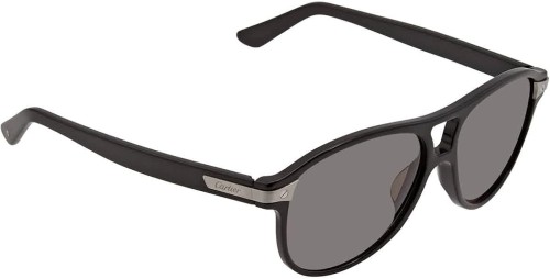 Cartier CT0081S - 002 - 56 Lunettes de soleil Bleu foncé Pilote (Aviateur)
