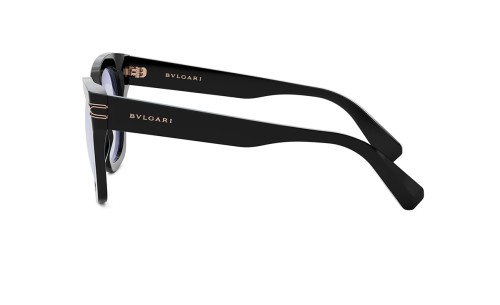 Bvlgari BV50008I B ZERO1 - 001 - 51 Cadres optiques Noir Coussin arrondi
