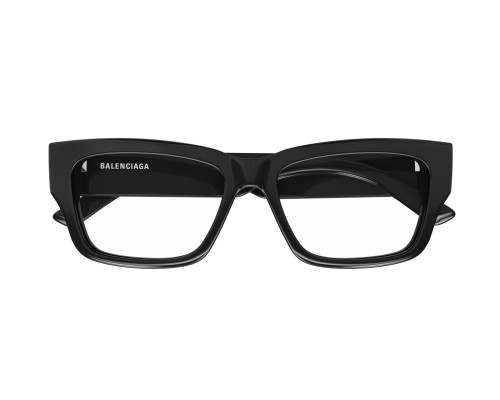 Balenciaga BB0376O - 001 - 54 Cadres optiques Noir Angulaire