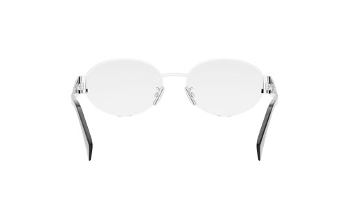 Celine CL50140U - 016 - 53 Cadres optiques Argent Ovale