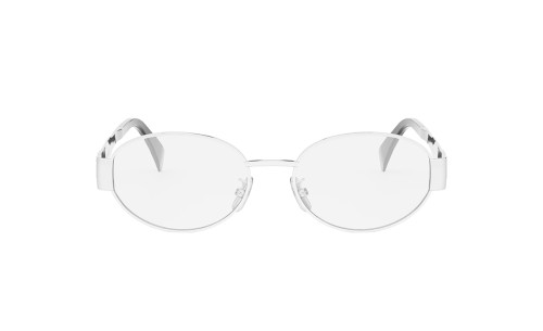 Celine CL50140U - 016 - 53 Cadres optiques Argent Ovale