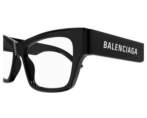 Balenciaga BB0378O - 001 - 54 Cadres optiques Black Cat Eye