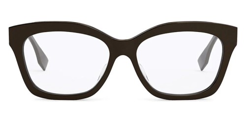 Fendi FE50039I - 050 - 52 Cadres optiques Brown Pillow (Rounded)
