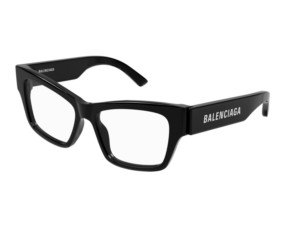 Balenciaga BB0378O - 001 - 54 Cadres optiques Black Cat Eye