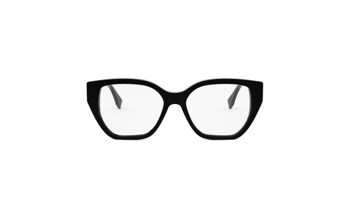 Fendi FE50100I - 001 - 53 Cadres optiques Black Cat Eye