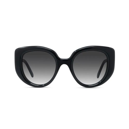 Loewe LW40100I - 01B - 49 Lunettes de soleil Noir Papillon