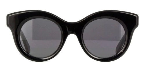 Loewe LW40126I - 01A - 49 Lunettes de soleil Noir Œil de chat/rond