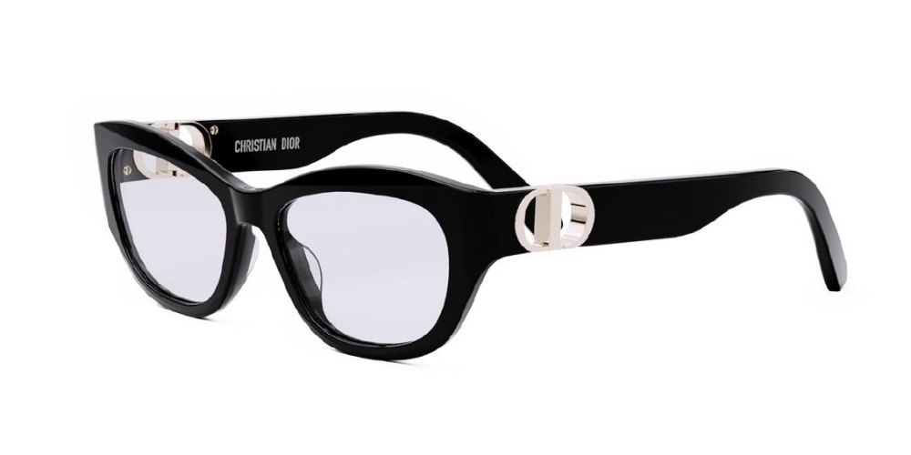 Dior 30 MONTAIGNEO B1I - 1000 - 54 Cadres optiques Noir Angulaire/Adouci