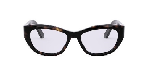 Dior 30 MONTAIGNEO B1I - 2000 - 54 Cadres optiques Havane foncé Angulaire/Adouci