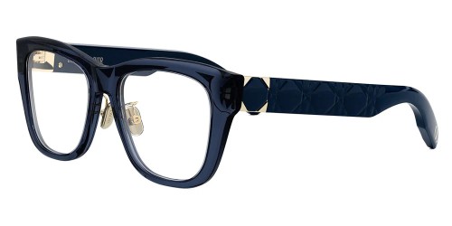 Dior LADY 95.22O S1F - 3000 - 52 Cadres optiques Bleu Angulaire
