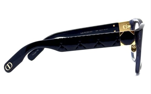 Dior LADY 95.22O S1F - 3000 - 52 Cadres optiques Bleu Angulaire