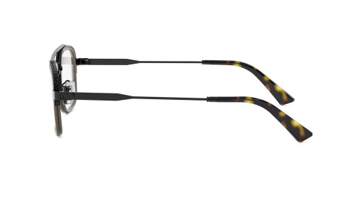Dior NEODIORO S6F - H900 - 51 Cadres optiques Noir-translucide gris Pilote (Aviateur)