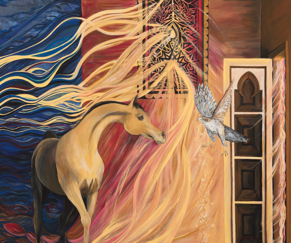 Fanni Mikó HOMECOMING - 2023, ACRYLIC, CANVAS - 100 X 120 Peintures