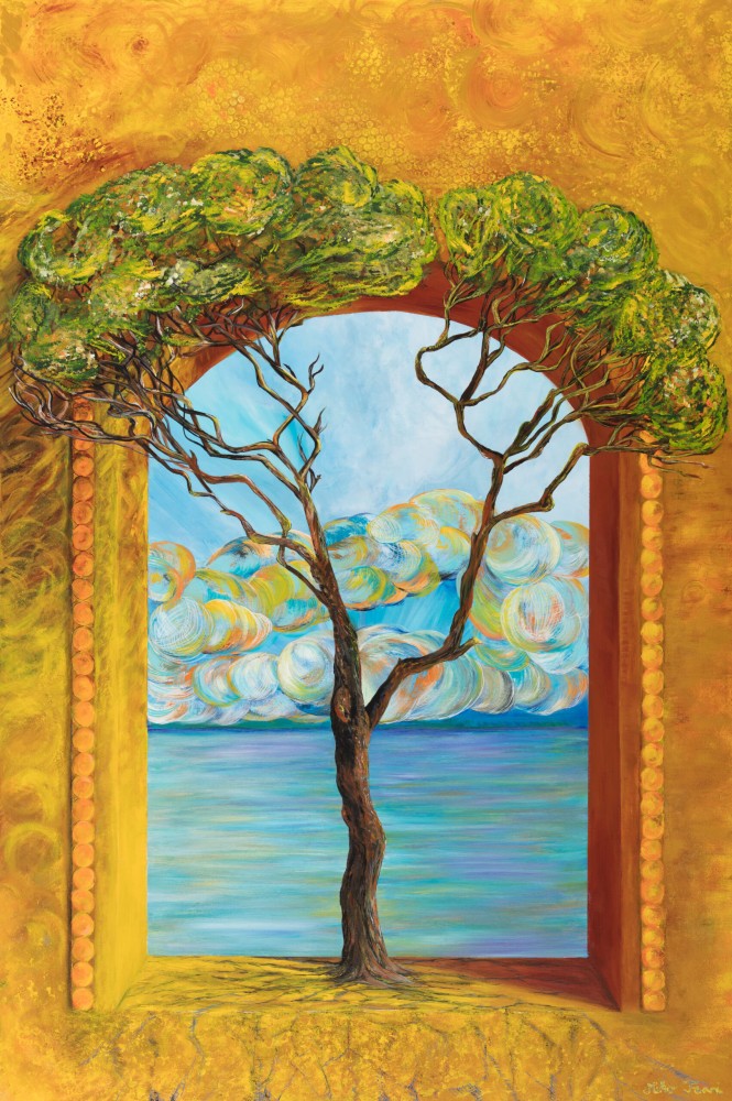 Fanni Mikó BREAKTHROUGH - 2024, ACRYLIC, CANVAS - 100 X 150 Peintures