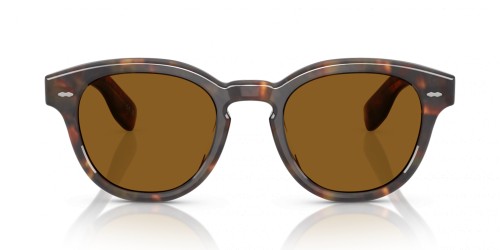 OLIVER PEOPLES OV5413SU CARY GRANT (HANMADE IN JAPAN) - 180153 - 48 Lunettes de soleil Havane foncé Rond