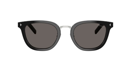 PRADA PR C01SD - 16K731 - 52 Lunettes de soleil Noir Coussin arrondi