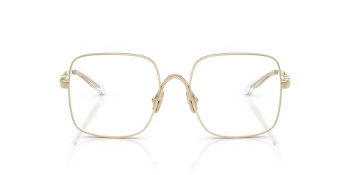 MIU MIU MU 51YV - ZVN1O1 - 53 Cadres optiques Or pâle Angulaire