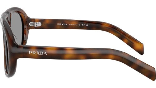 PRADA PR C05S - 20D50Q - 57 Lunettes de soleil Genévrier écaille Pilote (Aviateur)