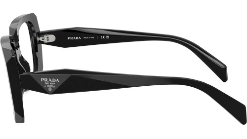 PRADA PR C09V - 16K1O1 - 53 Cadres optiques Noir Angulaire