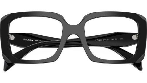 PRADA PR C09V - 16K1O1 - 53 Cadres optiques Noir Angulaire