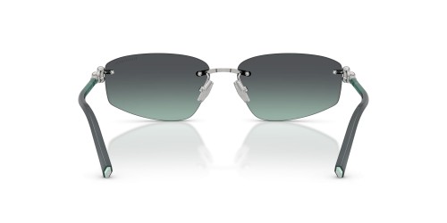 TIFFANY & CO. TF3114 - 60012G - 59 Lunettes de soleil Argent Angulaire