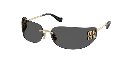 MIU MIU MU A51S - 5AK5S0 - 75 Lunettes de soleil Gold Shield