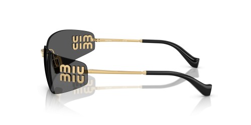 MIU MIU MU A51S - 5AK5S0 - 75 Lunettes de soleil Gold Shield