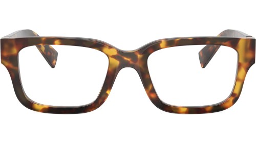 MIU MIU MU 02YV - 14L1O1 - 53 Cadres optiques Havane miel Angulaire