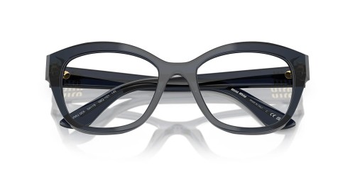 MIU MIU MU 05XV - ​08Q1O1 - ​54 Cadres optiques Bleu foncé Œil de chat