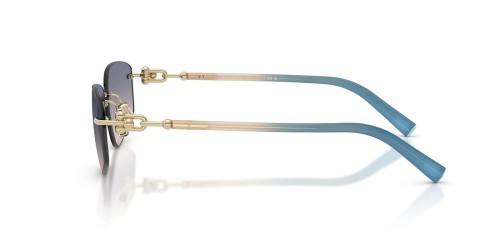 TIFFANY & CO. TF3114 - 619116 - 59 Lunettes de soleil Or pâle Angulaire/Adouci