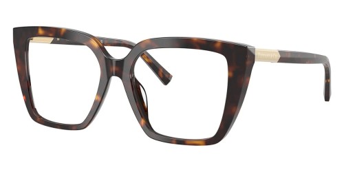 TIFFANY & CO. TF2278 - 8015 - 53 Cadres optiques Havane Angulaire