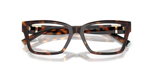 TIFFANY & CO. TF2267 - 8015 - 54 Cadres optiques Havane Angulaire
