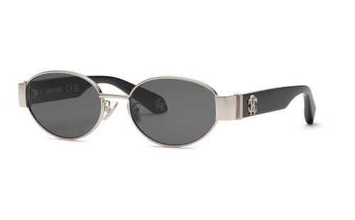 Roberto Cavalli SRC140M - 0579 - 54 Lunettes de soleil Palladium brillant Ovale