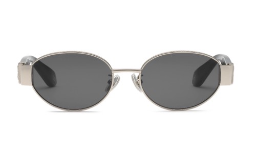 Roberto Cavalli SRC140M - 0579 - 54 Lunettes de soleil Palladium brillant Ovale
