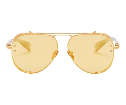 Balmain BPS-125 CAPITAINE - D - 62 Lunettes de soleil Or Pilote (Aviateur)