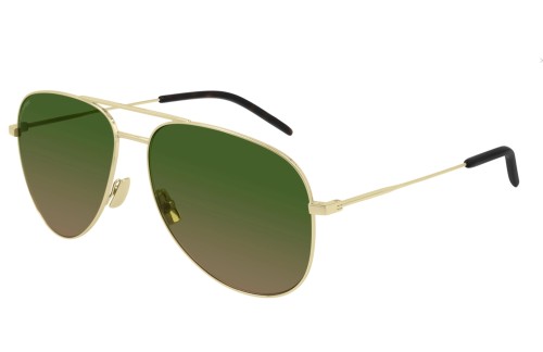 Saint Laurent SL CLASSIC 11 - 052 - 59 Lunettes de soleil Or Pilote (Aviateur)