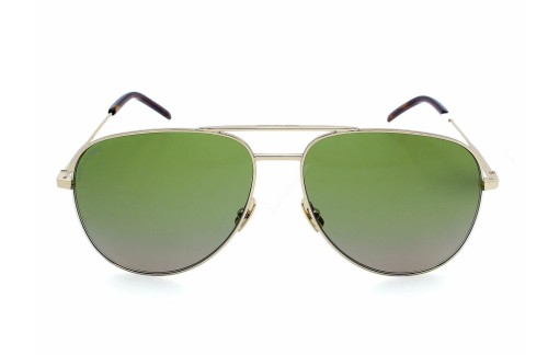 Saint Laurent SL CLASSIC 11 - 052 - 59 Lunettes de soleil Or Pilote (Aviateur)