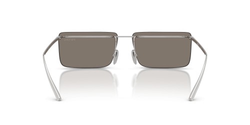 PRADA PR C53S - 1BC60N - 60 Lunettes de soleil Argent Rectangle