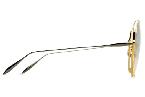 Dita AROHZ DTS156-A - 01 - 63 Lunettes de soleil Or, Argent Coussin arrondi