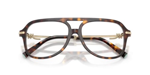 TIFFANY & CO. TF2283 - 8015 - 56 Cadres optiques Havane Pilote (Aviateur)
