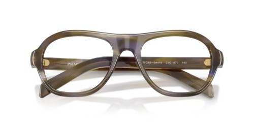PRADA PR C12V - 23G1O1 - 54 Cadres optiques Rayé lagune Pilote (Aviateur)